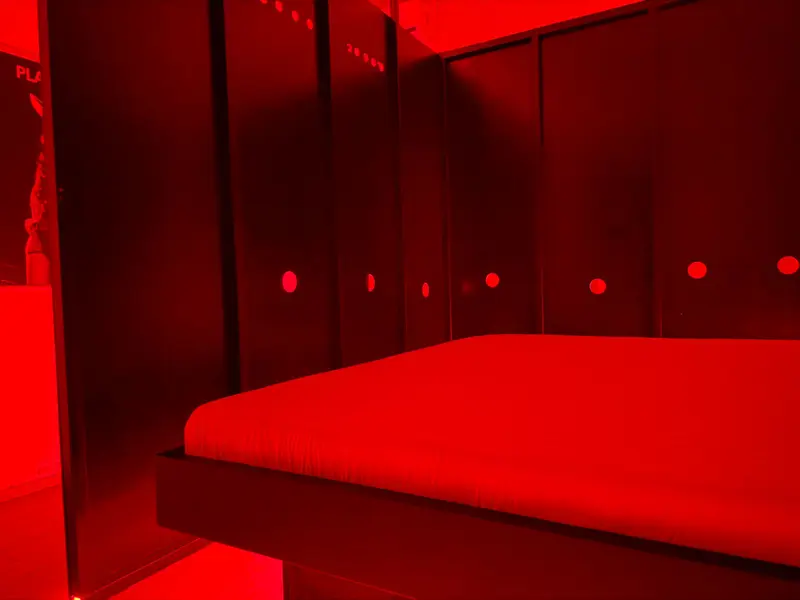 Bad Romance Club - Red playroom
